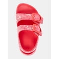 thumbnail image 4 of Wonder Nation Baby Girls Two Buckle Sandals, 4 of 5