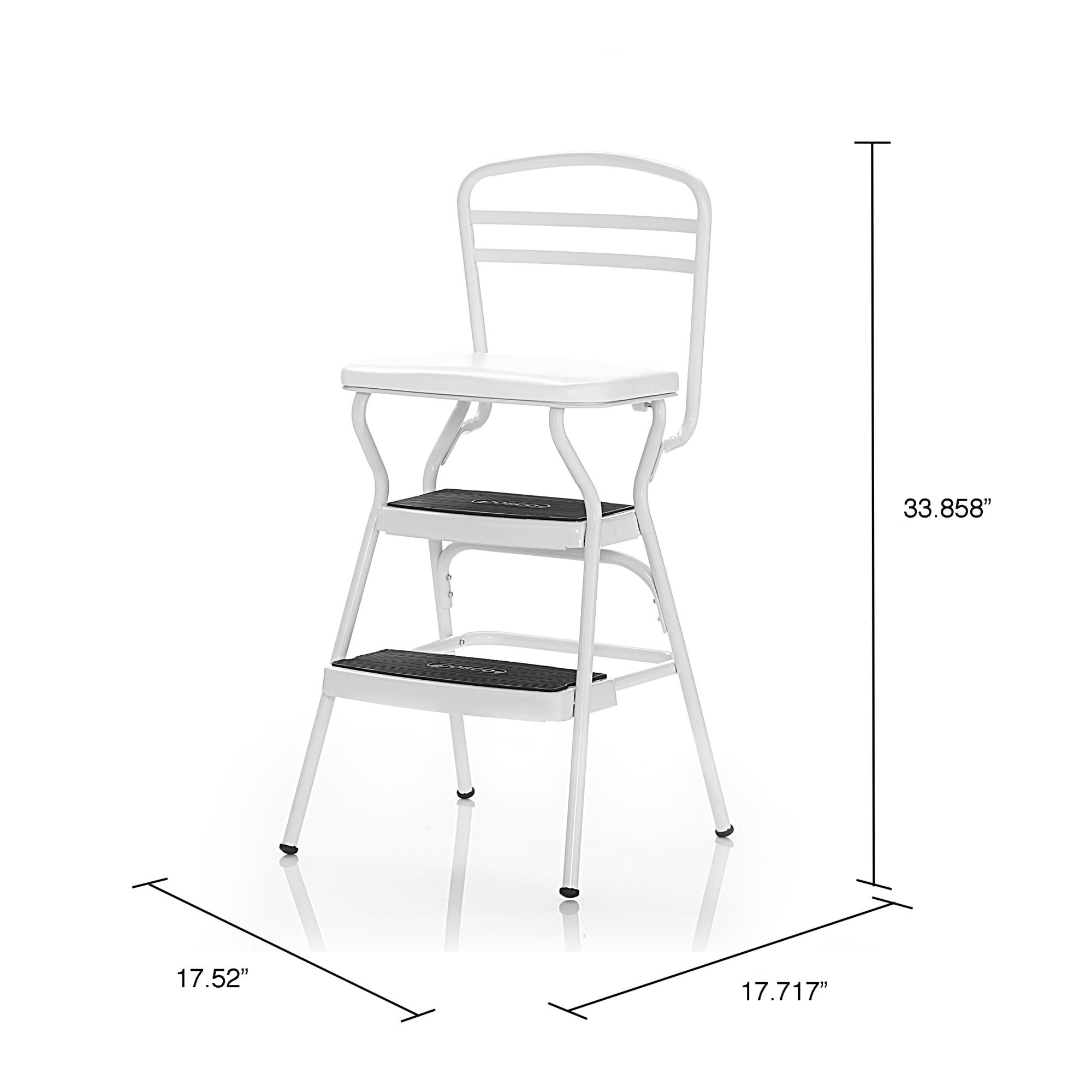 COSCO Stylaire Retro Multi-use Chair for Adults, Kitchen & Bar