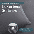 thumbnail image 3 of Micropuff Standard Pillowcase with Matching Twin Size Fitted Sheet Soft, Durable, and Fade-Resistant Bedding - Hotel Luxury Style Sheet Set Wrinkle Free (Flat Sheet Not Included), 3 of 10