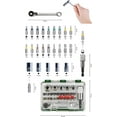 Bosch 27pc.Screwdriver Bit and Ratchet Set (PH, PZ, Hex, T, SBit, Accessories Drill and Sc