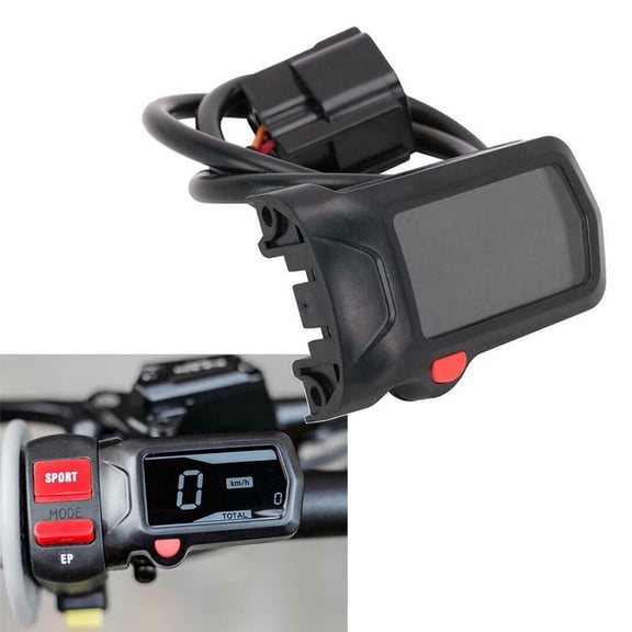 NS Digital Inductive Hour Meter, Motorcycle Digital Odometer Inductive Hour Meter Electric Bike Inductive Hour Meter For Sur-Ron Light Bee
