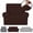 Brown, variant on KALAKALA Stretch Single Sofa Slipcover 1 Piece Couch Sofa Cover (35.4"-55") Furniture Protector 1 Seater Sofa with Elastic Bottom for Kids,Pet Dog, Jacquard Pattern, Brown