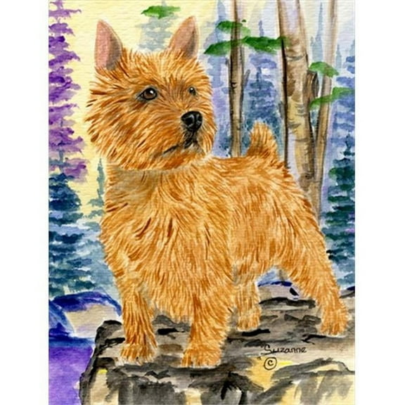 11 x 15 in. Norwich Terrier Flag Garden Size