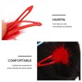 thumbnail image 4 of 10Pcs Peluche Boule Cheveux Clips Filles Côté Épingles à Cheveux Bang Clips Adorable Coiffure, 4 of 5