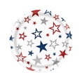 thumbnail image 4 of Assiettes en Papier du 4 Juillet, Lot de 10, Assiettes Jetables Patriotiques de 7 Pouces avec Étoiles, Assiettes à Dessert Rouges, Blanches et Bleues pour Fête de la Fête de l'Indépendance, 4 of 8