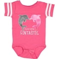 thumbnail image 3 of Inktastic You're Flippin' Fintastic Dolphins Boys or Girls Baby Bodysuit, 3 of 5