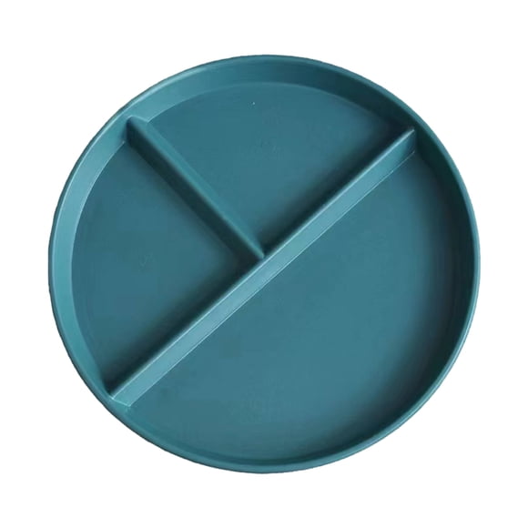 VogueV Ceramic Dinner Plates - Chip-Resistant Dishware Set Blue 2