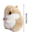 thumbnail image 3 of Adorable Plush Guinea PigToy, Soft Cuddly Doll for Kids Cute Realistic Animal Plushie Decorative Pillow for Birthday Festival Gift Party Favors Home Decor, 3 of 4