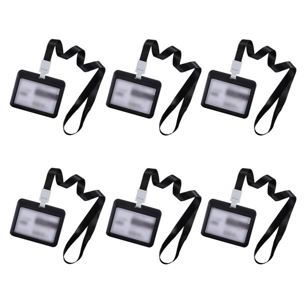 Insignia de tarjeta de trabajo Clip de cordón para tarjeta de identificación de estudiante El clip de tarjeta de identificación de tarjeta de trabajo se puede volver a sellar