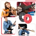 thumbnail image 3 of Wweixi 12 Pieces Guitar Shoulder Strap Locks Washer Musical String Instrument Ukulele Safety Blocks Spacer Protector Accessory, 3 of 6