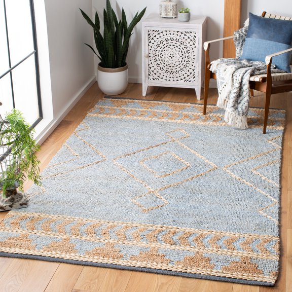 Safavieh Kilim Luvina Tribal Area Rug, Natural/Blue, 3' x 5'