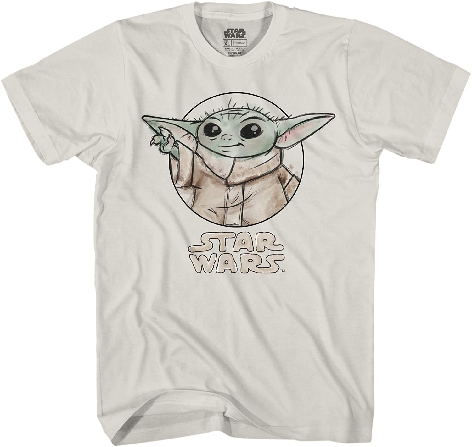 Cute Star Wars Themed Tee Yoda Best Baby Yoda T-shirt
