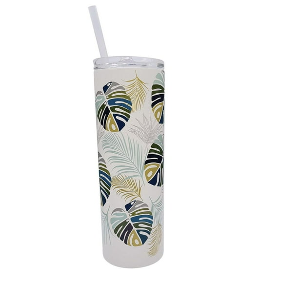 hometrends 20oz STAINLESS STEEL TUMBLER PALM