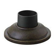 Hinkley Lighting 1304 7" Wide Cast Aluminum Pier Mount Base - Bronze
