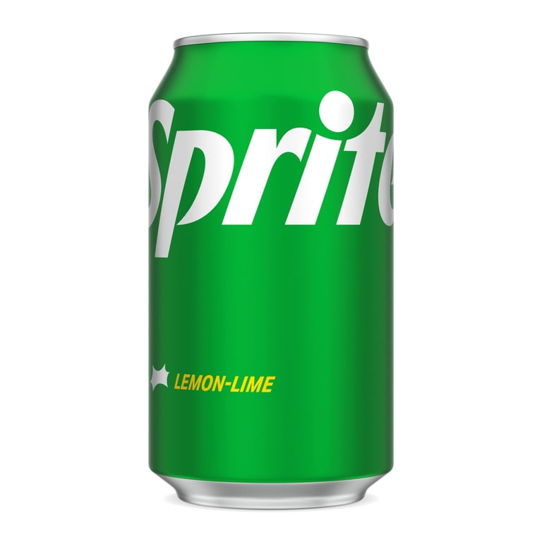 Sprite, 12 Fl Oz Cans, 24 Pack, Clear Lemon-Lime Soda, Refreshing