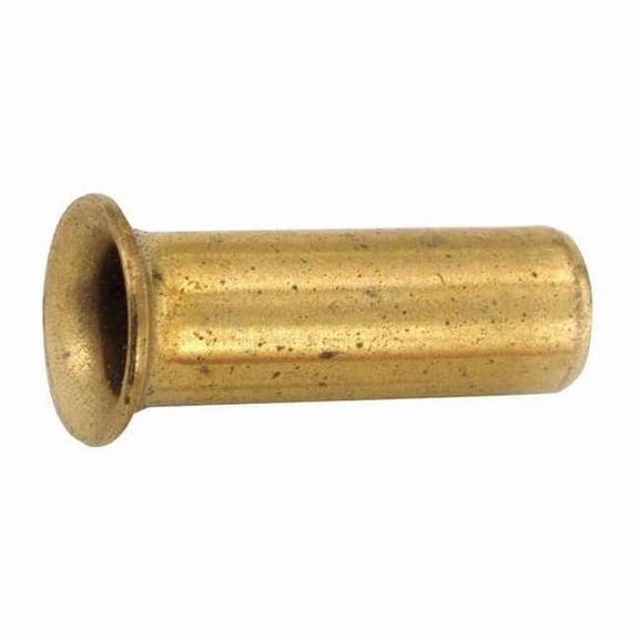 Anderson Metals Tube Insert, Compression, Steel, 3/8In Tube 63NTAX6