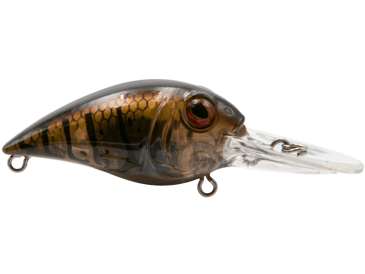 Ozark Trail 1/3 Ounce Brown Craw Hard Plastic Crankbait Fishing Lure 