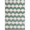 thumbnail image 2 of Unique Loom Whimsy Kids Collection Area Rug - Arches (4' 1" x 6' 1" Rectangle Soft Green/Ivory), 2 of 9