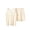 Beige, variant on Bovxnpu Womens Pajama Set Crew Neck Sleeveless Button Tank Pocket Sleepwear