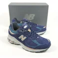 thumbnail image 1 of NEW BALANCE 2002R J Crew Night Tide M2002RWC - Navy Pink - Men's US 8 NWB DS, 1 of 6
