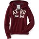 thumbnail image 1 of Aeropostale Sudadera con capucha y cremallera completa Aero Ny para mujer, rojo, extragrande Aeropostale Sudadera, 1 of 1