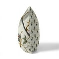 thumbnail image 2 of Fluttering Flora Indoor/Outdoor Pillow with Removable Cover in Green 26x26, 2 of 6