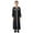 Black*, variant on RUTAYY Children Girls Dress Embroidered Long Sleeve Ribbon Hooded Dress Comfortable with Floral Detailing Holiday Chic Dresses