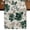 Green, variant on Navy Indigo Florals Burlap Cotton Table Runner 13x108 Inches Long, Farmhouse Botanical Peonies Leaves Farmhouse Table Runners, Outdoor Dining Tablecloths Decor for Baby Shower/Party/Wedding