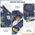 thumbnail image 6 of FORMRS Kids Pajama Pants with Pockets Size 6-8Y Boys Lounge Sleep Bottoms, Vibrant Ocean Pattern, 6 of 8