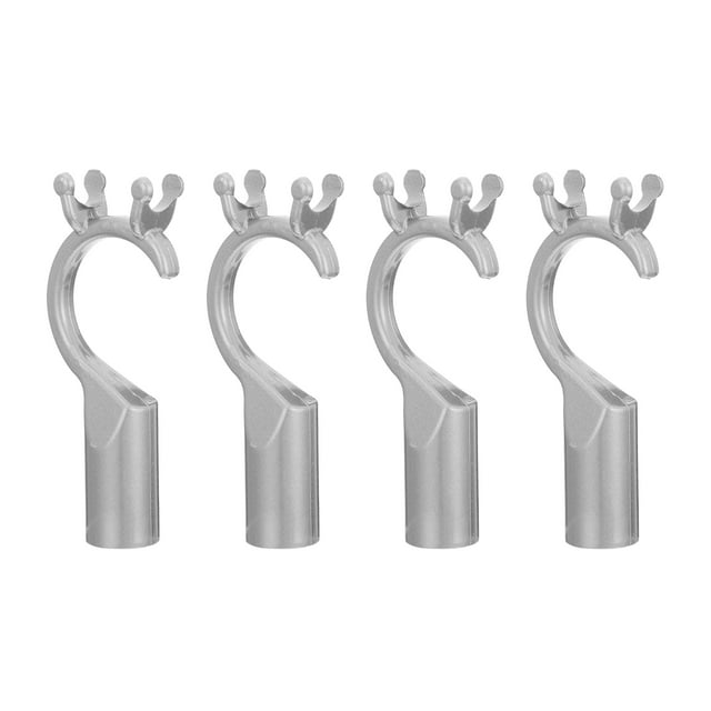 OHOIOLLA 4Ud Accesorios Para Ropa Cabezal Horquilla Plata Para De Hogar Resistente Antióxido