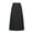 Black, variant on Women's Long Tulle Skirts Elastic High Waist A-Line Layered Tutu Mesh Flowy Skirt Casual Summer Party Ankle Length Dress