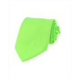 thumbnail image 1 of Cravate Mince Décontractée et Stylée, Vert Néon, 1 of 1