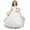 White, variant on Girls Dresses Fancy Elegant Evening Pearl Embellishments — Gown Occasions Satin Bodice Sparkling Beaded Appliques Fit Pageants Weddings Dress