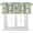 Retro 50s Medieval Art, variant on Retro 70s Mid Century Rod Pocket Valance Curtains,Minimalism Modern Rainbow Colorful Modern Boho Geometric Print Window Treatments Valances for Kitchen Living Bathroom,54"x18"in(1Pcs)