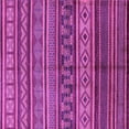 thumbnail image 1 of Ahgly Company Indoor Square Oriental Purple Industrial Area Rugs, 7' Square, 1 of 4
