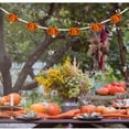 thumbnail image 5 of Dalrosia Wooden Pumpkin Garland Fall Decorations for Home-Thanksgiving Farmhouse Pumpkins Wood Bead Garland Banner for Fireplace Mantel Walls, 5 of 6