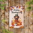 thumbnail image 2 of Happy Thanksgiving Rhodesian Ridgeback Welcome Thankful Fall Autumn Pumpkin Vertical Metal Aluminum Sign Ridgebacks Dog Lover Gifts Wall Art Home Decor - 02021, 2 of 5