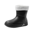 thumbnail image 2 of HAOTAGS Womens Rain Boots, Waterproof Casual Rainy Day Wear Boots Black 7, 2 of 4