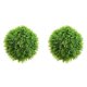 thumbnail image 5 of 2 juegos de s artificiales para jardín, plantas de , decoración en apariencia de pulgadas Gloria Bola de topiaria artificial, 5 of 9