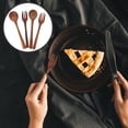 thumbnail image 6 of ETHZZLE 1Set Coffee Wood Fork and Spoon Set Ergonomic Wooden Utensils for Eating and Serving, 6 of 8