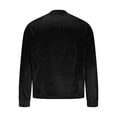 thumbnail image 4 of Haut de Survêtement en Velours pour Homme, Usage Quotidien, Manches Longues, Col Ras du Cou, Confortable, Style Jeunesse, 4 of 7