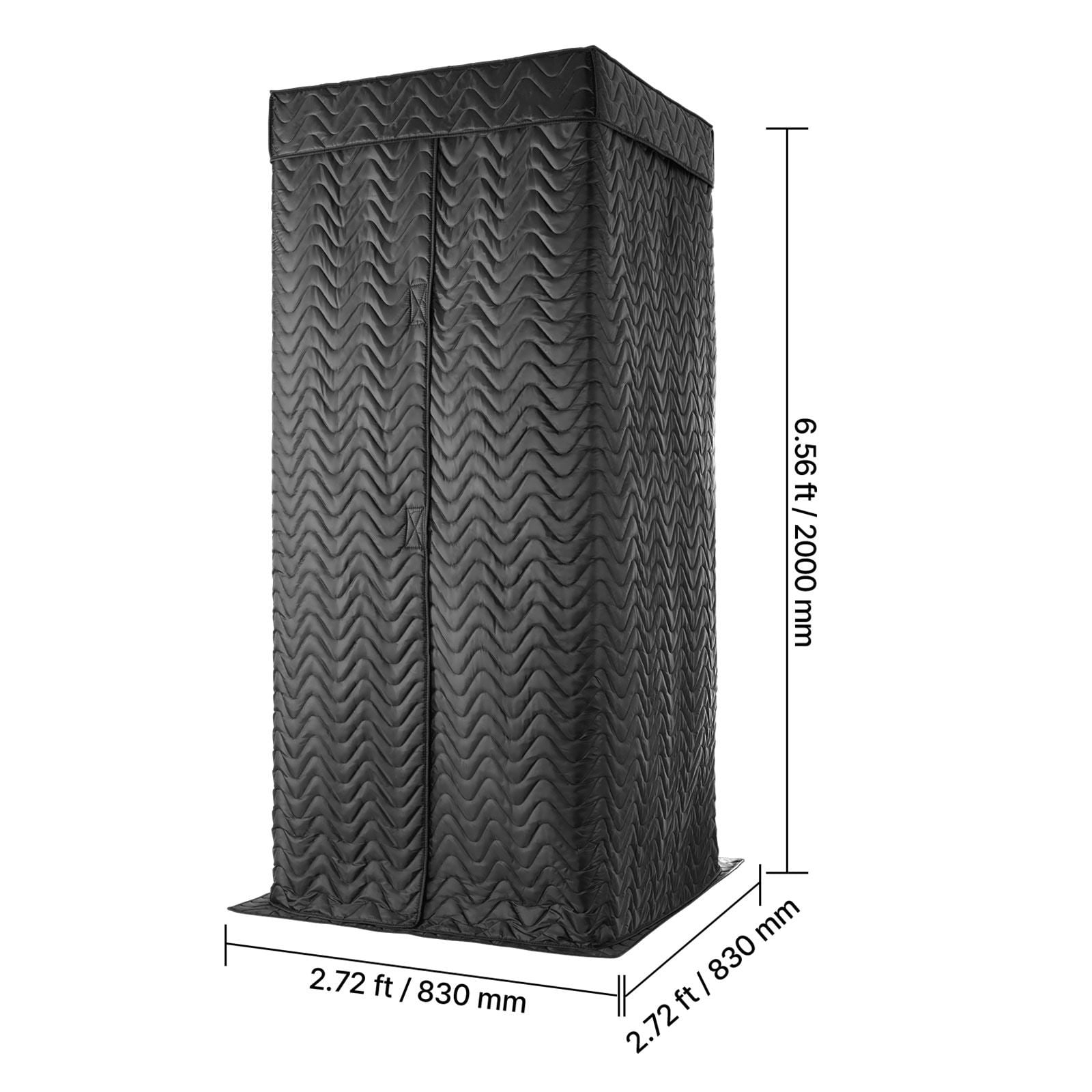 6.56 ft Portable Vocal Booth Recording Booth with Travel Bag for Voiceovers