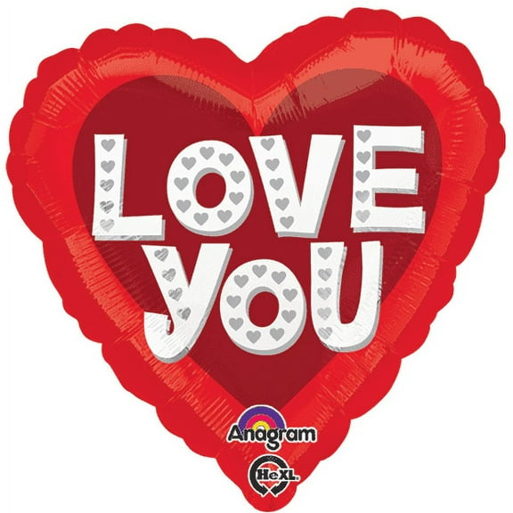 Celebrations 18h Love You Silver Hearts