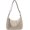 Khaki, variant on Slouchy Suede Shoulder Bag for Women Large Soft Totes Working Purse Handbag Dumpling Crossbody Satchel with Zipper