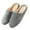 Green, variant on KYAIGUO Women Men Cotton Slippers House Shoes Plush Lined Shoes Non-slip Comfortable Shoes
