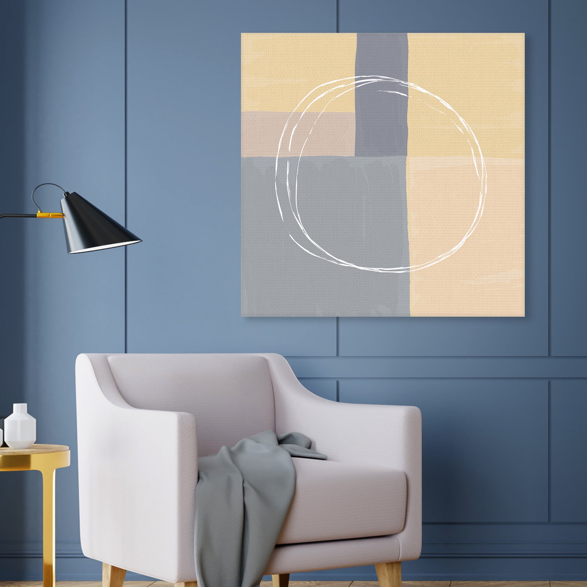 Mond III by Gerry Baptist Abstract Canvas Art