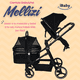 thumbnail image 2 of Carriola Doble Ibaby Mellizi Asiento Bambineto Y Canasta Pet, 2 of 9