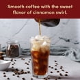 Tim Hortons Cinnamon Swirl Cold Brew Coffee Concentrate, 100 Arabica Medium Roast, 32 oz