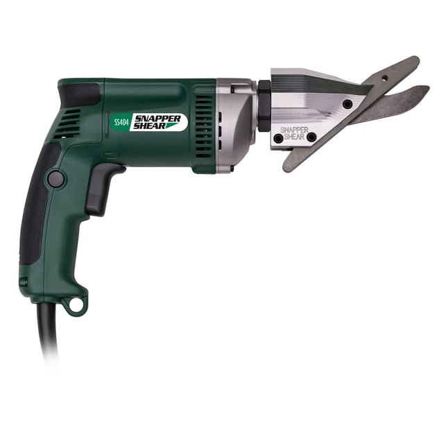 PacTool SS404 Contractor Grade Snapper Shear - Electric Cutter for Fiber Cement Siding - Power Tools for Professionals