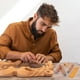 thumbnail image 5 of Herramientas Kit para tallar madera juego para tallar madera Cuchilla para tallar madera herramientas para tallar madera gubias de palma cinceles para madera tallado, 5 of 5